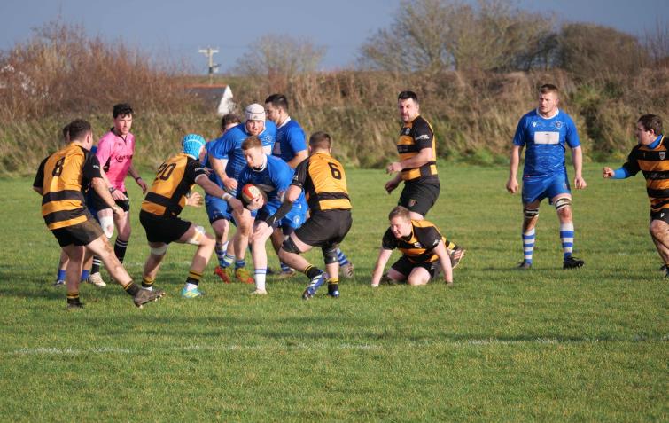 Haverfordwest on the attack at St Davids